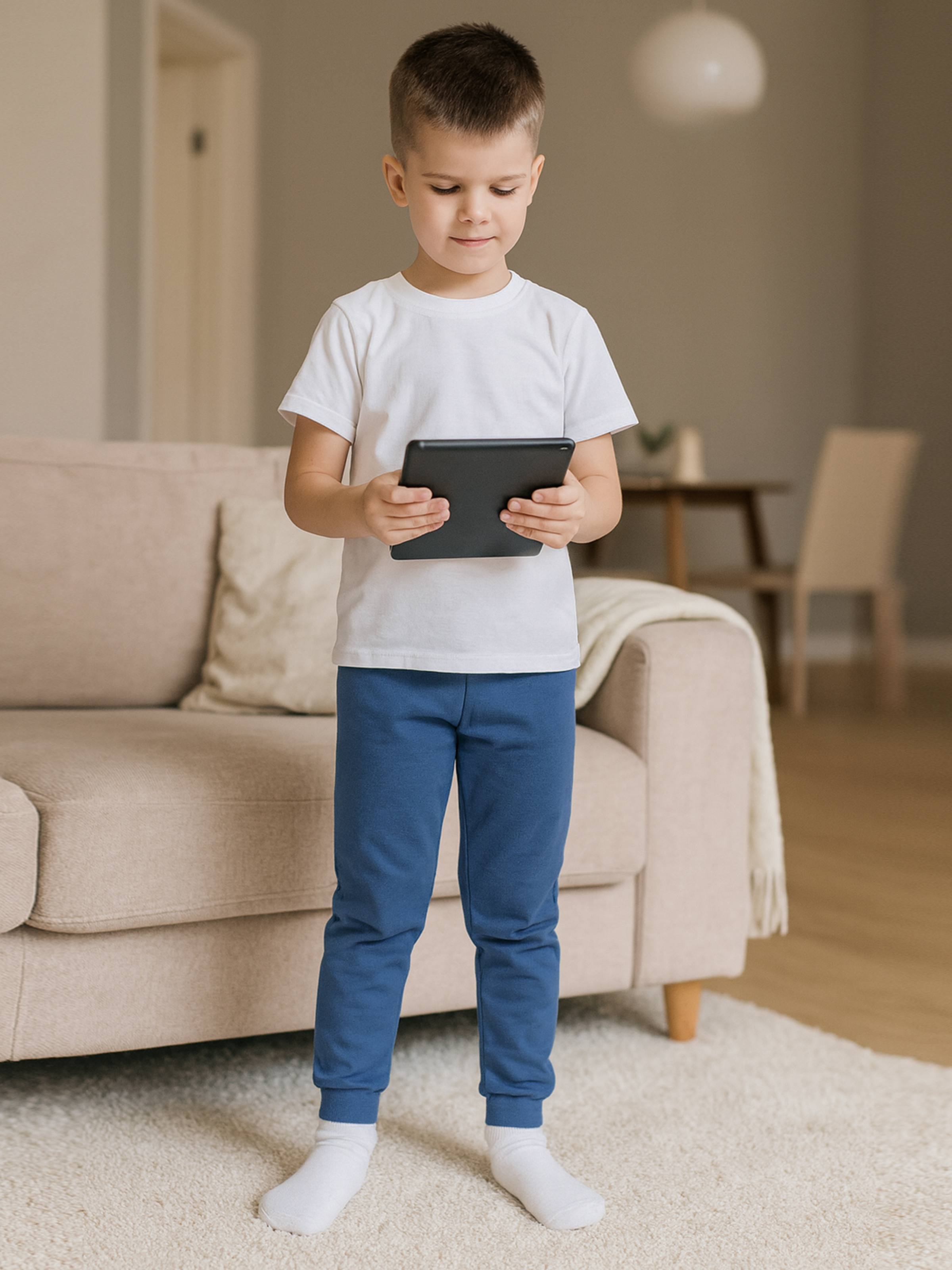 Брюки Утенок 432/1 джинс - фото 3