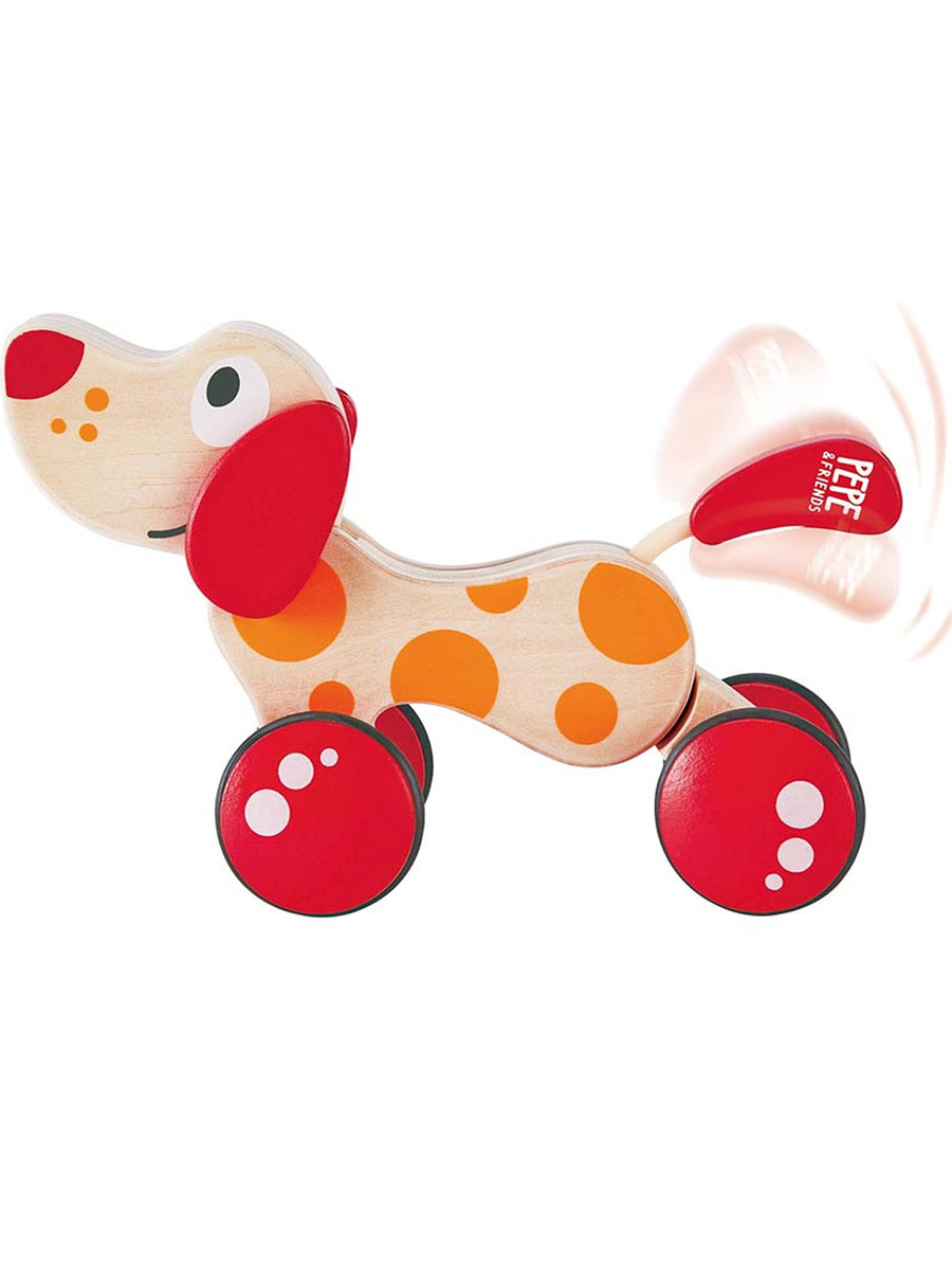 Игрушка Hape каталка Собачка - фото 6