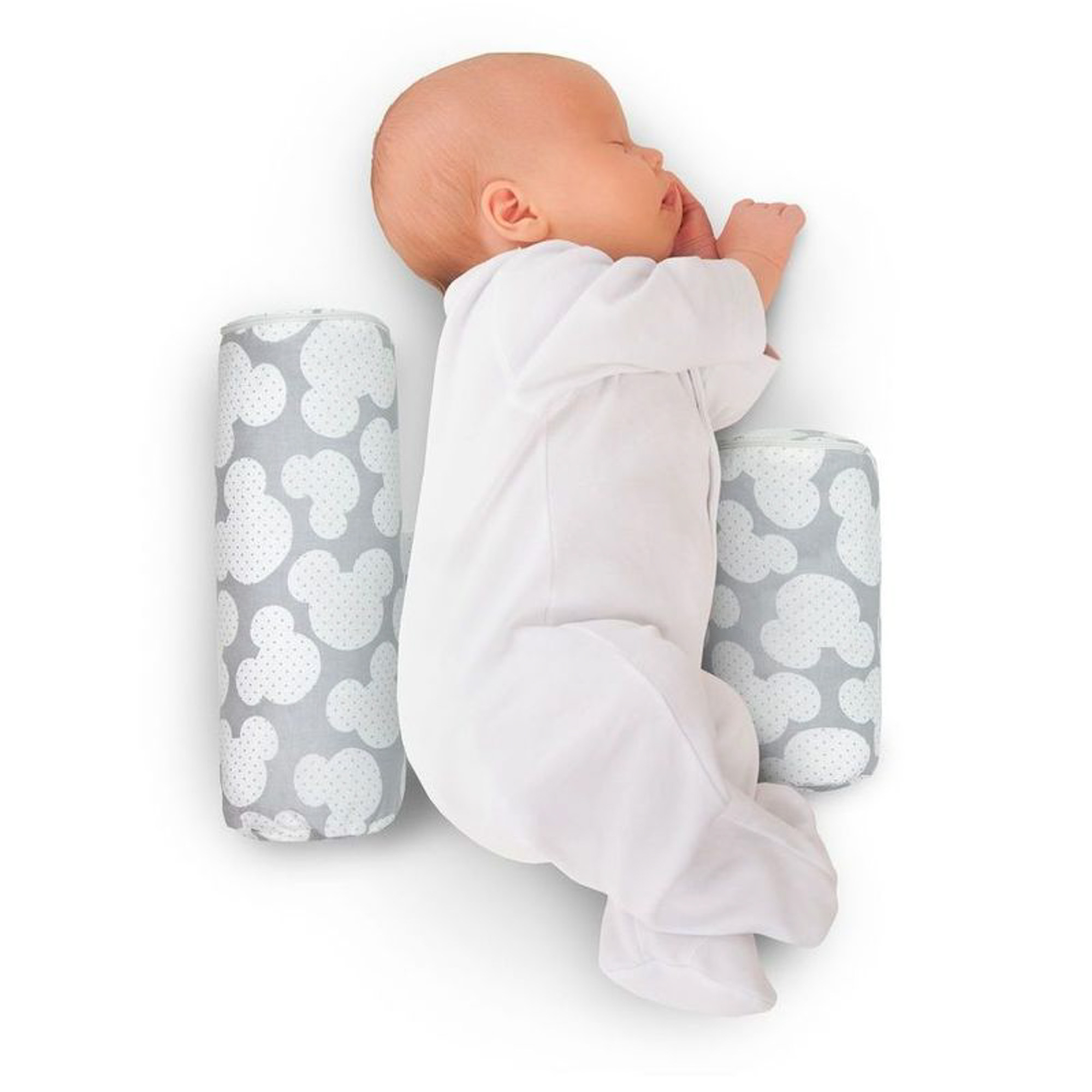 Подушка для боковой поддержки AmaroBaby Nature Anatomy с лузгой гречихи Мышонок - фото 7