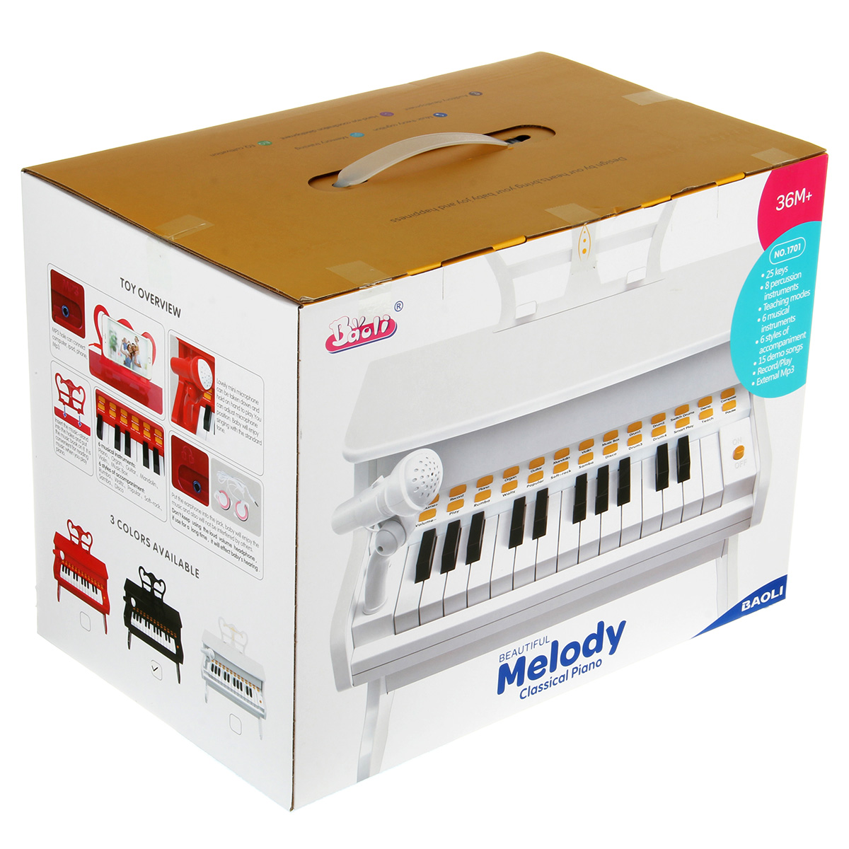 Игрушка музыкальная Veld Co пианино - фото 19