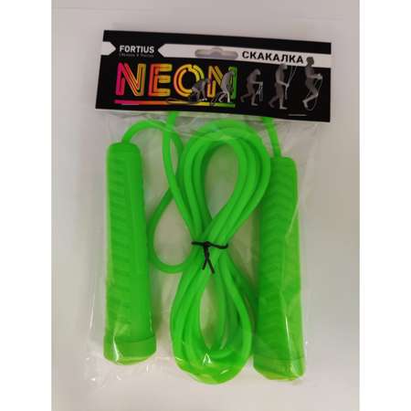 Скакалка Fortius Neon 3 FORTIUS Скакалка Fortius Neon 3 м (зеленая)