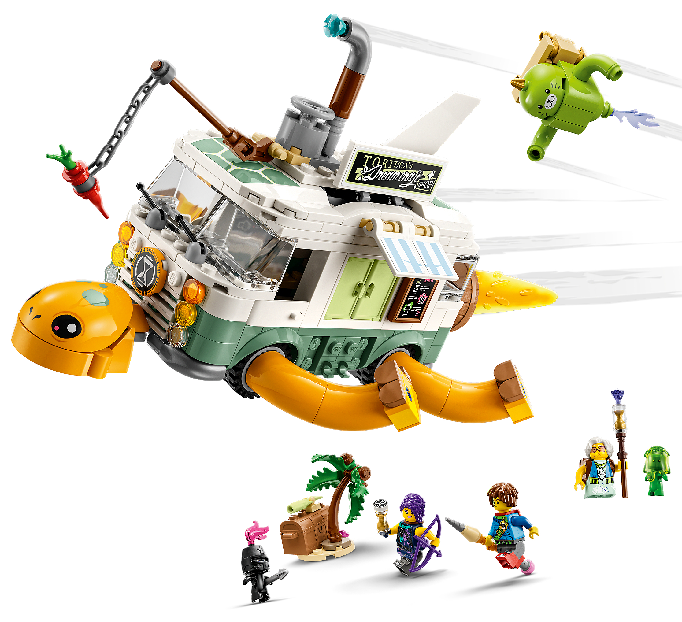 Конструктор LEGO DREAMZzz Mrs Castillo Turtle Van блочный - фото 4