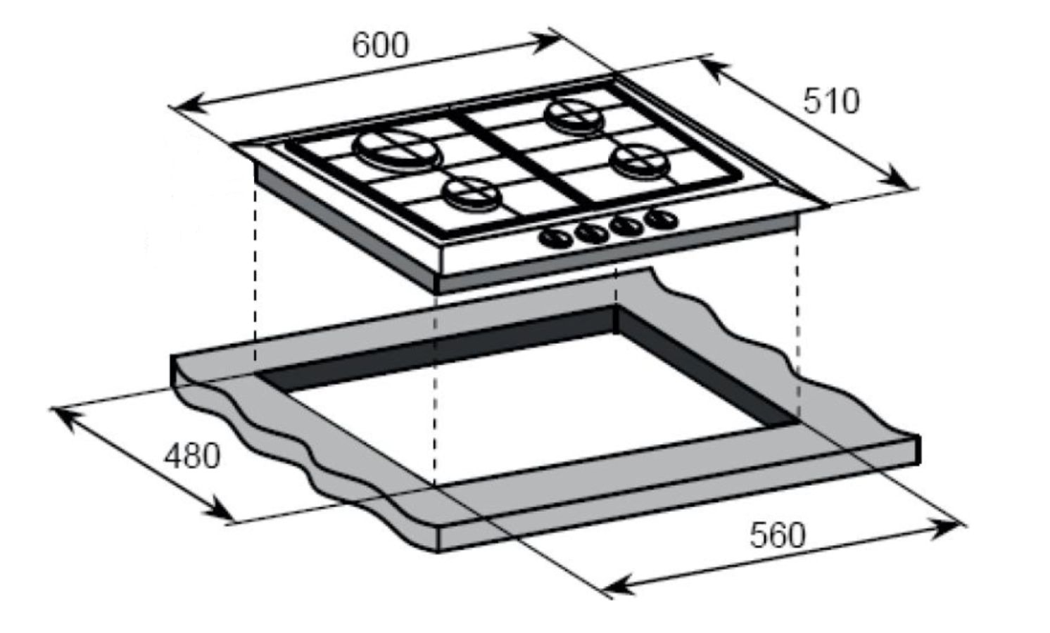 Варочная панель WEISSGAUFF 019c4ba211397504b14f486078da25b9 - фото 7
