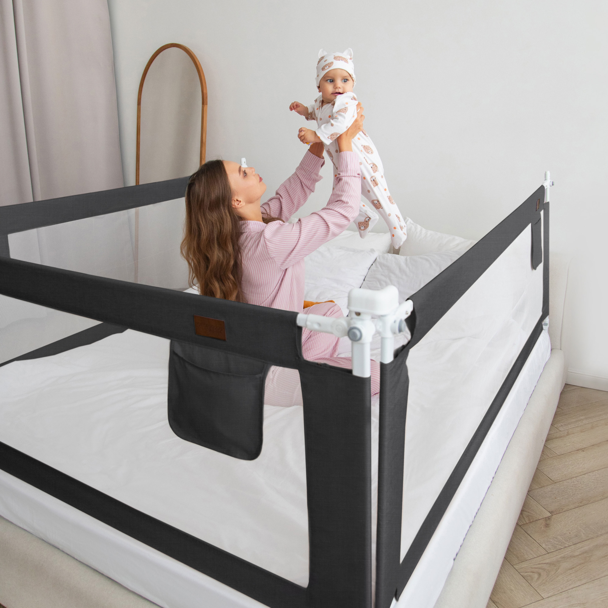 Барьер-ограничитель Amarobaby Linear 98 см - фото 1