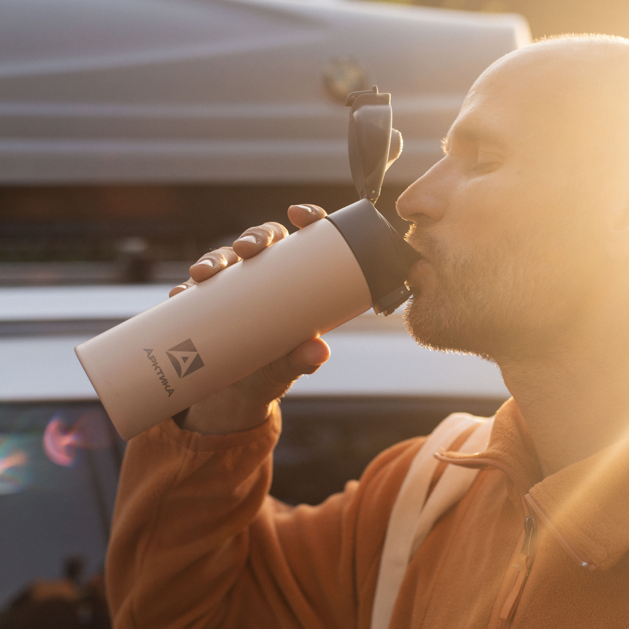 Термокружка Арктика 703-470 песок с ситечком - фото 8