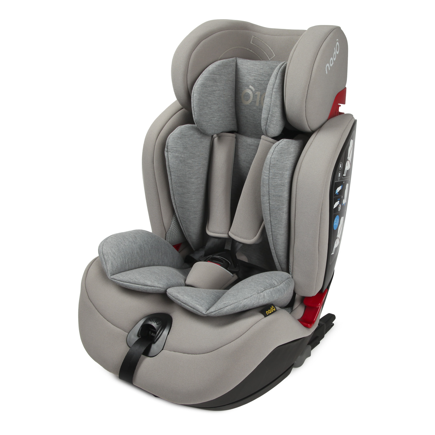 Автокресло nado Litchi Isofix 1/2/3 (9-36 кг) - фото 9