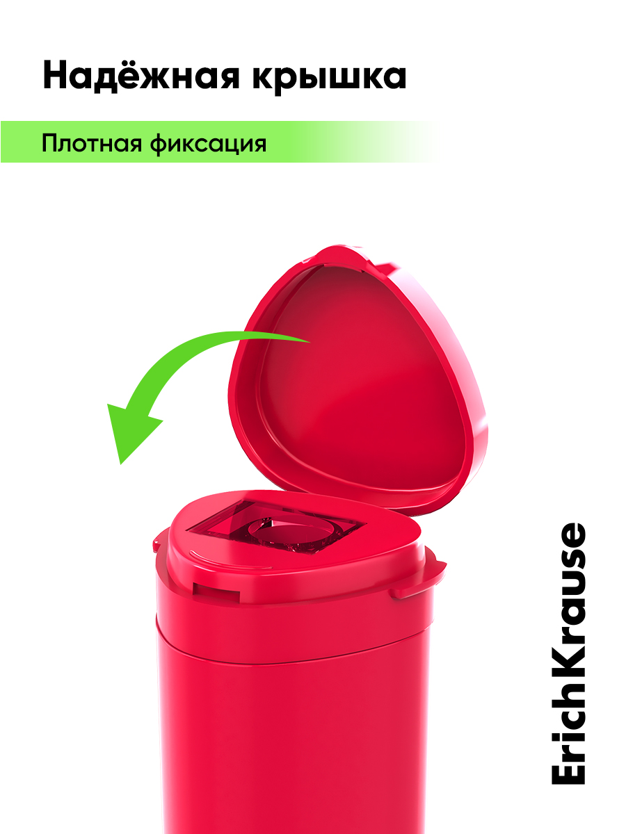 Точилка ErichKrause Клик ап мини Риф 2 шт. - фото 6