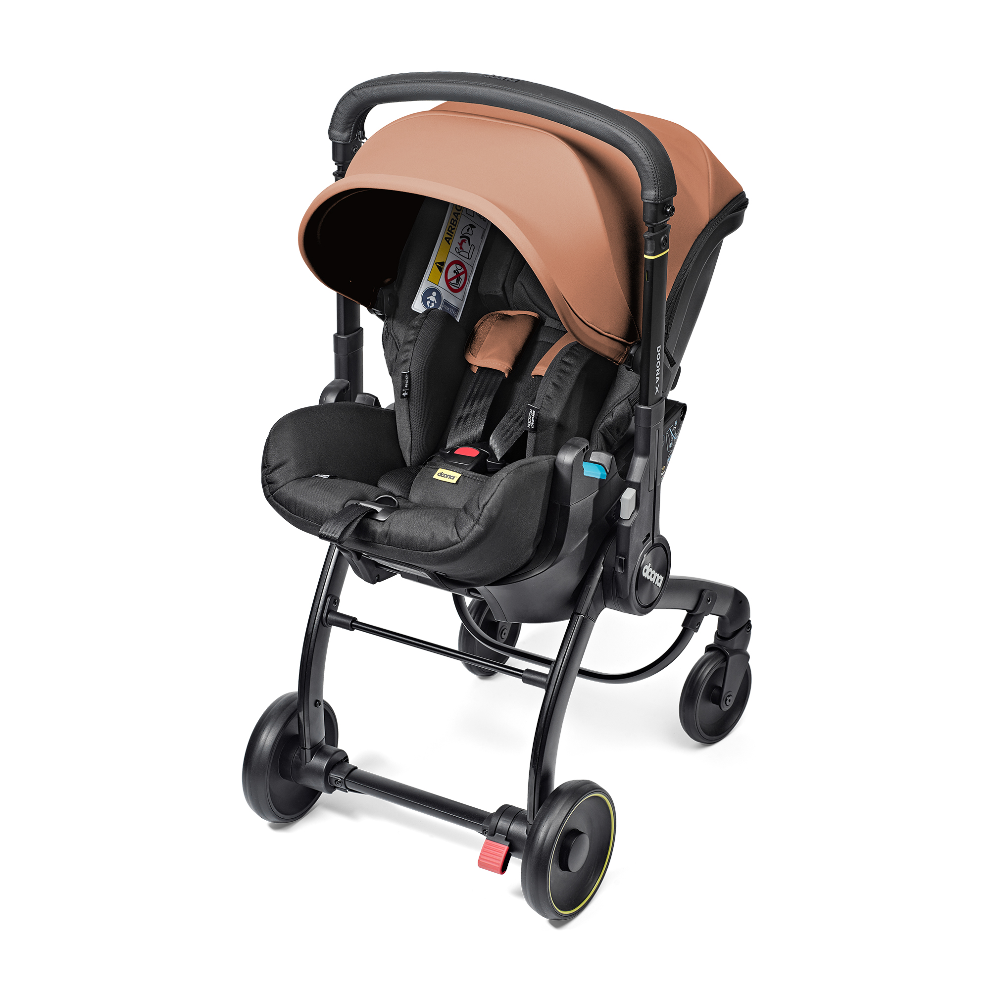 Автокресло Doona Doona X, цвет: Terracotta Isofix 0 (0 -13 кг) коричневый - фото 18