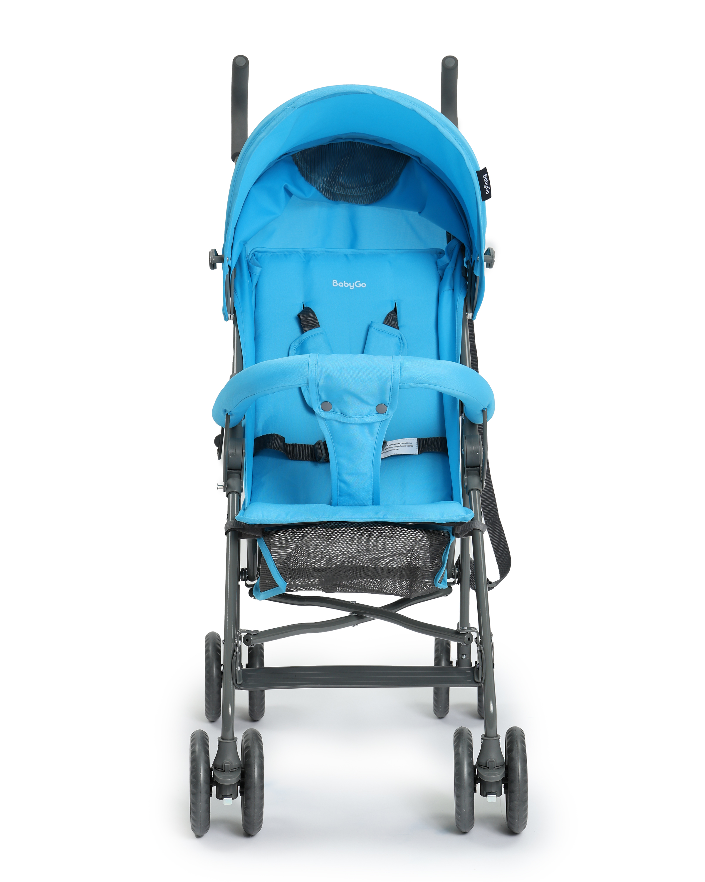 Коляска прогулочная BabyGo Mirage синий - фото 2