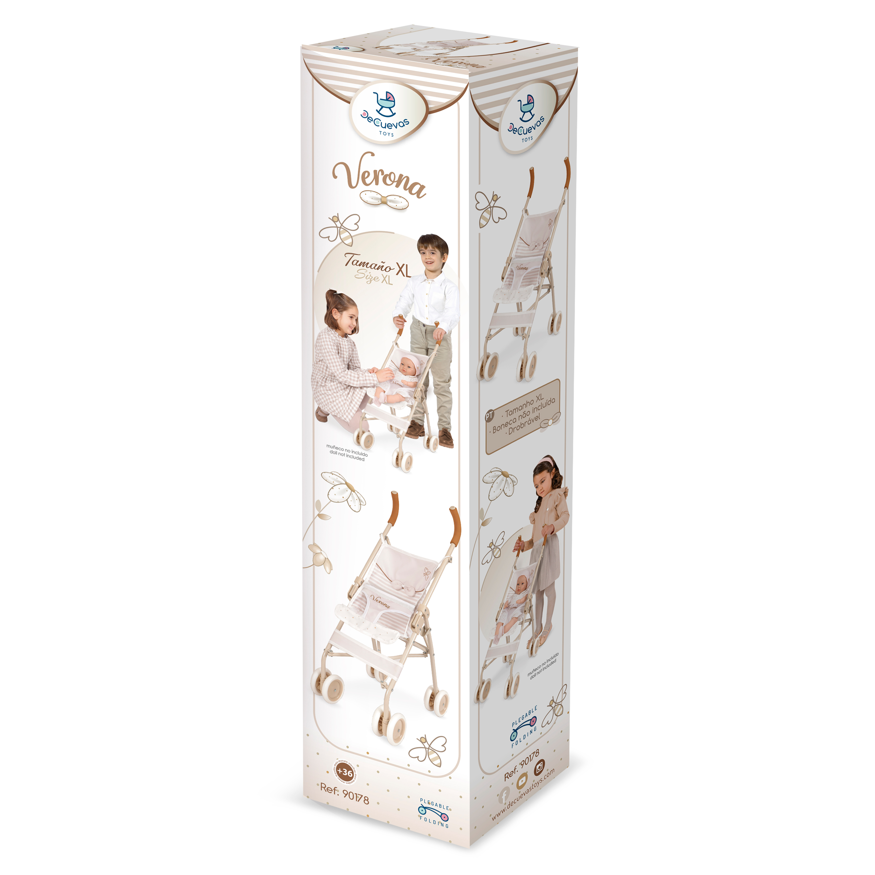 Коляска-трость для кукол DeCuevas Toys 90178 - фото 6
