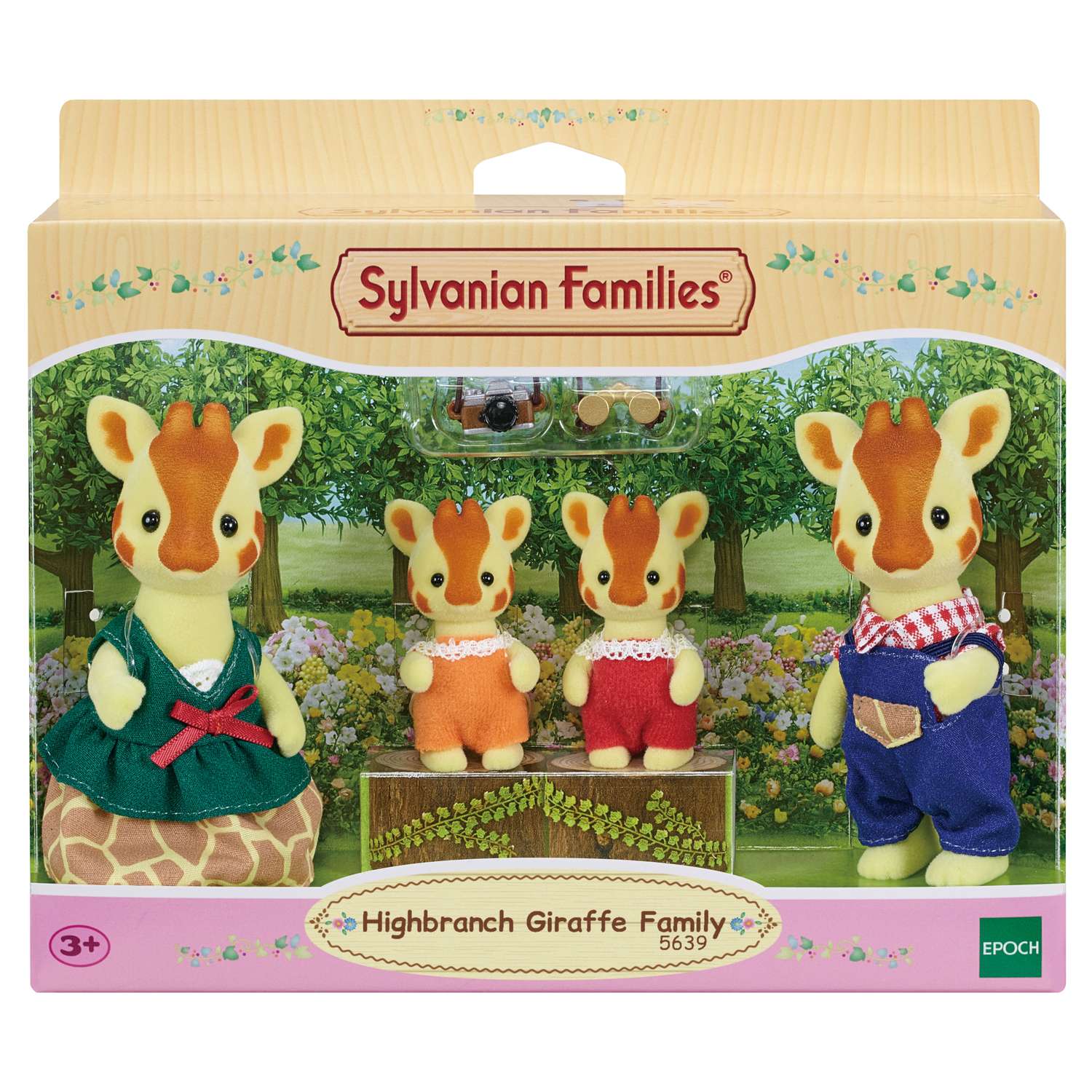 Фигурка Sylvanian Families Семья жирафов - фото 4