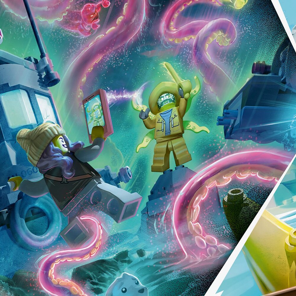 Конструктор LEGO Hidden Side Старый рыбацкий корабль 70419 1474 дет. - фото 1