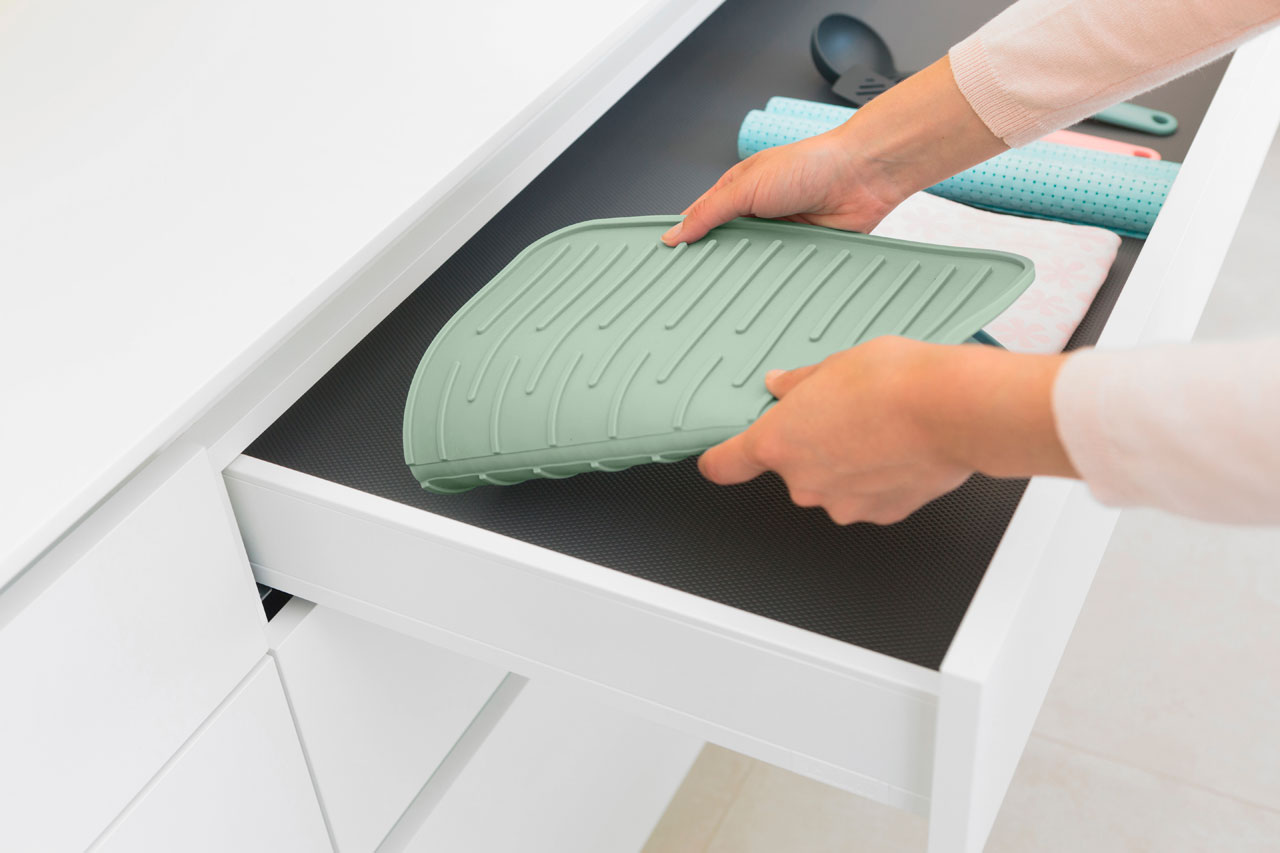 Коврик для сушки посуды Brabantia Sink Side силиконовый - фото 5