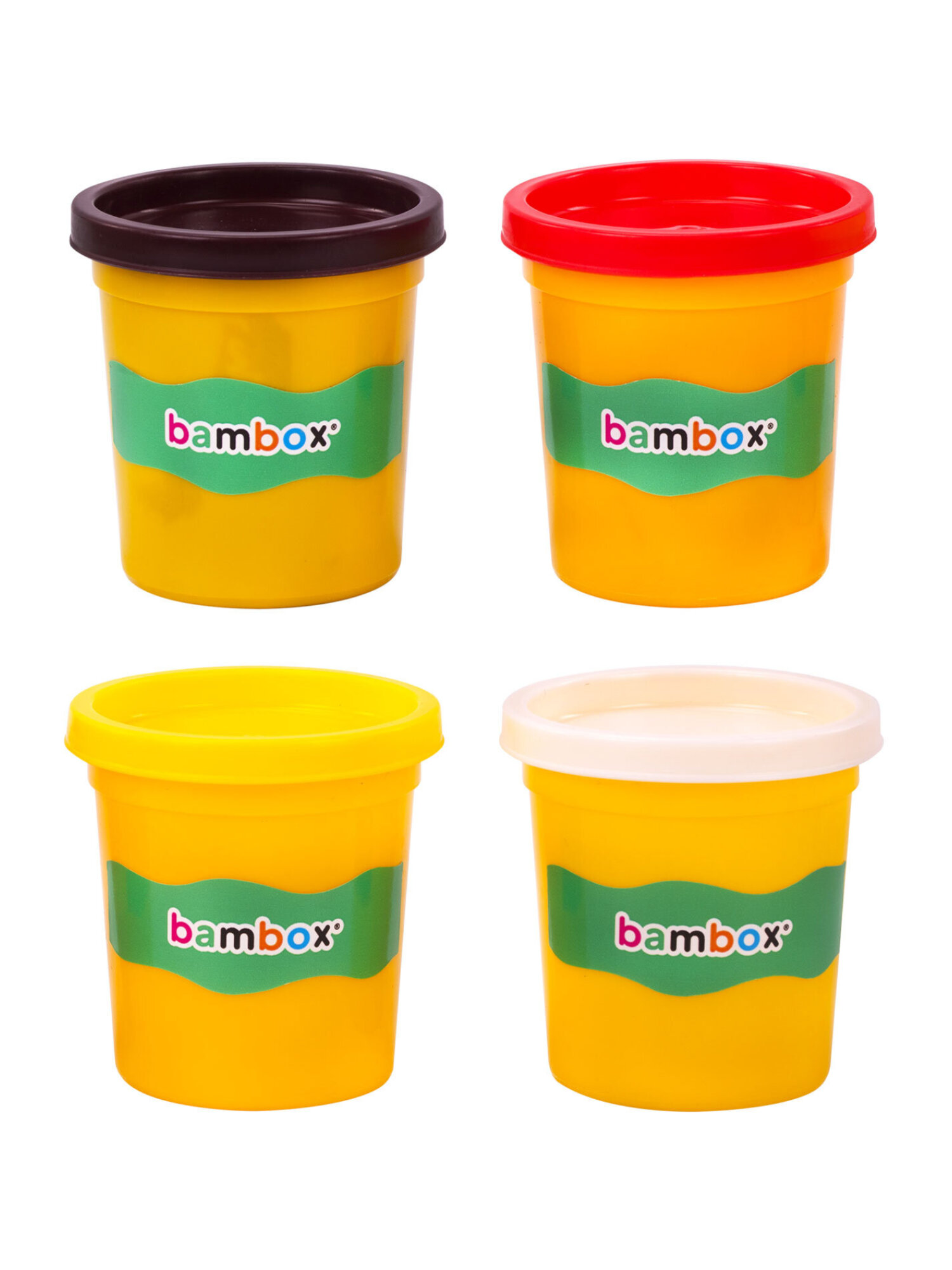 Тесто для лепки BAMBOX 4 цв. - фото 6