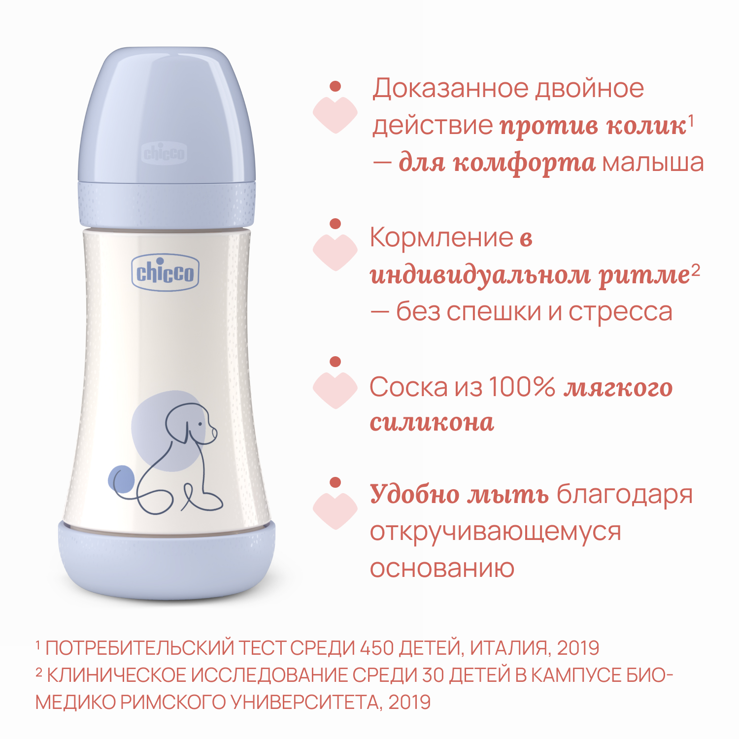 Бутылочка Chicco 240 мл - фото 3