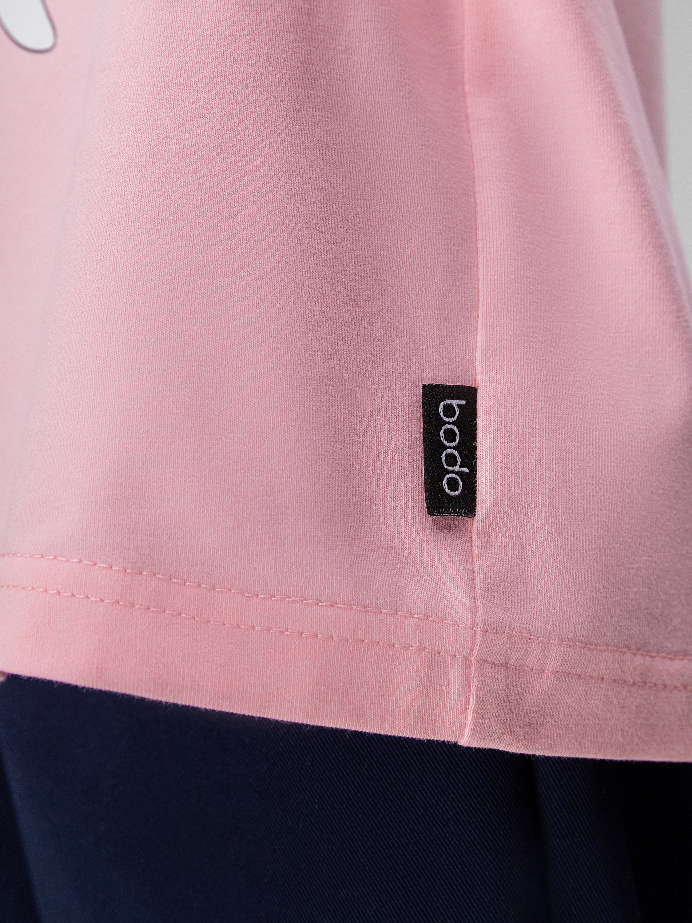 Футболка Bodo 4-435MU_розовый - фото 6