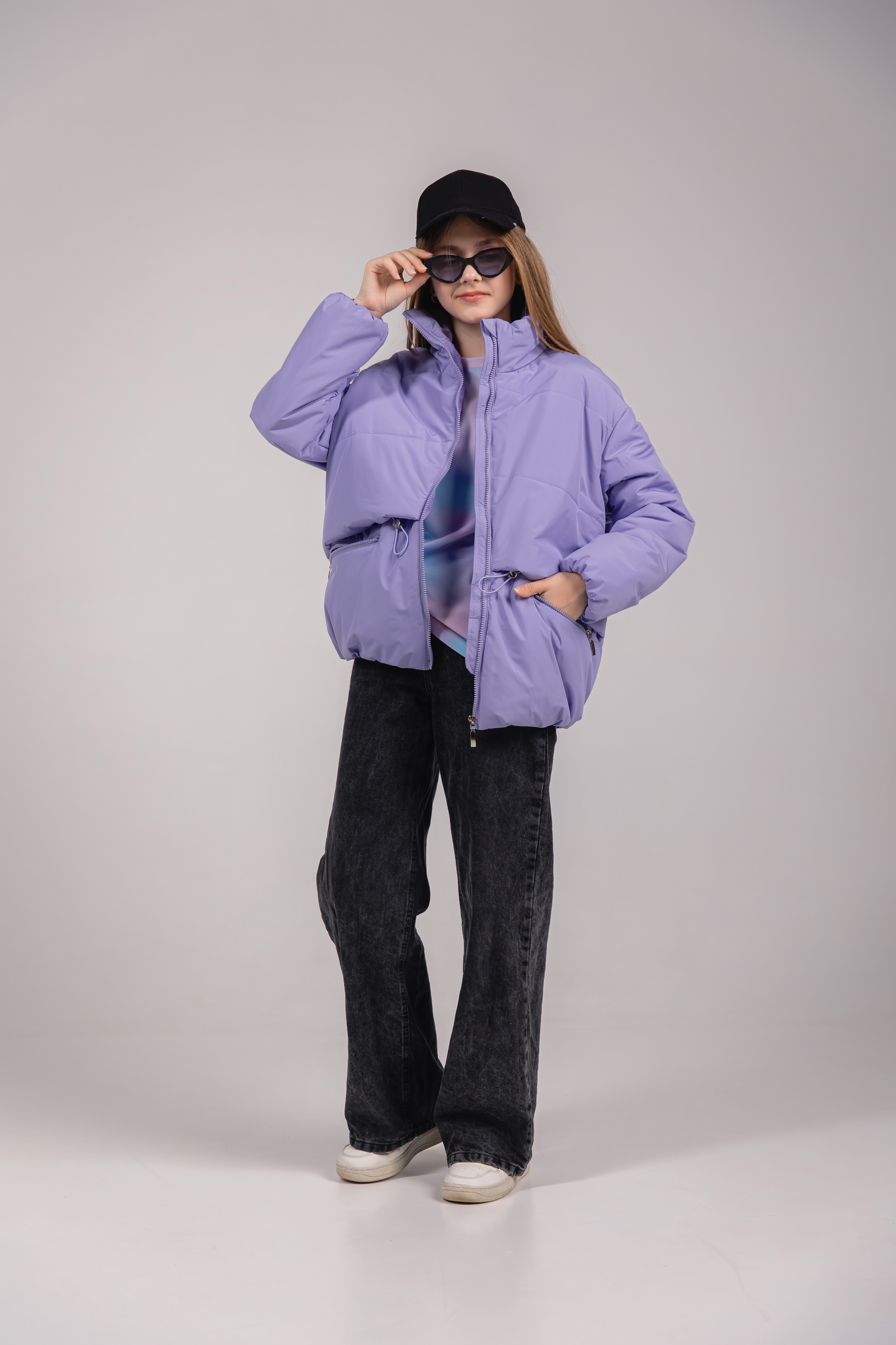 Куртка Аврора 1105-Д/лавандовый - фото 1