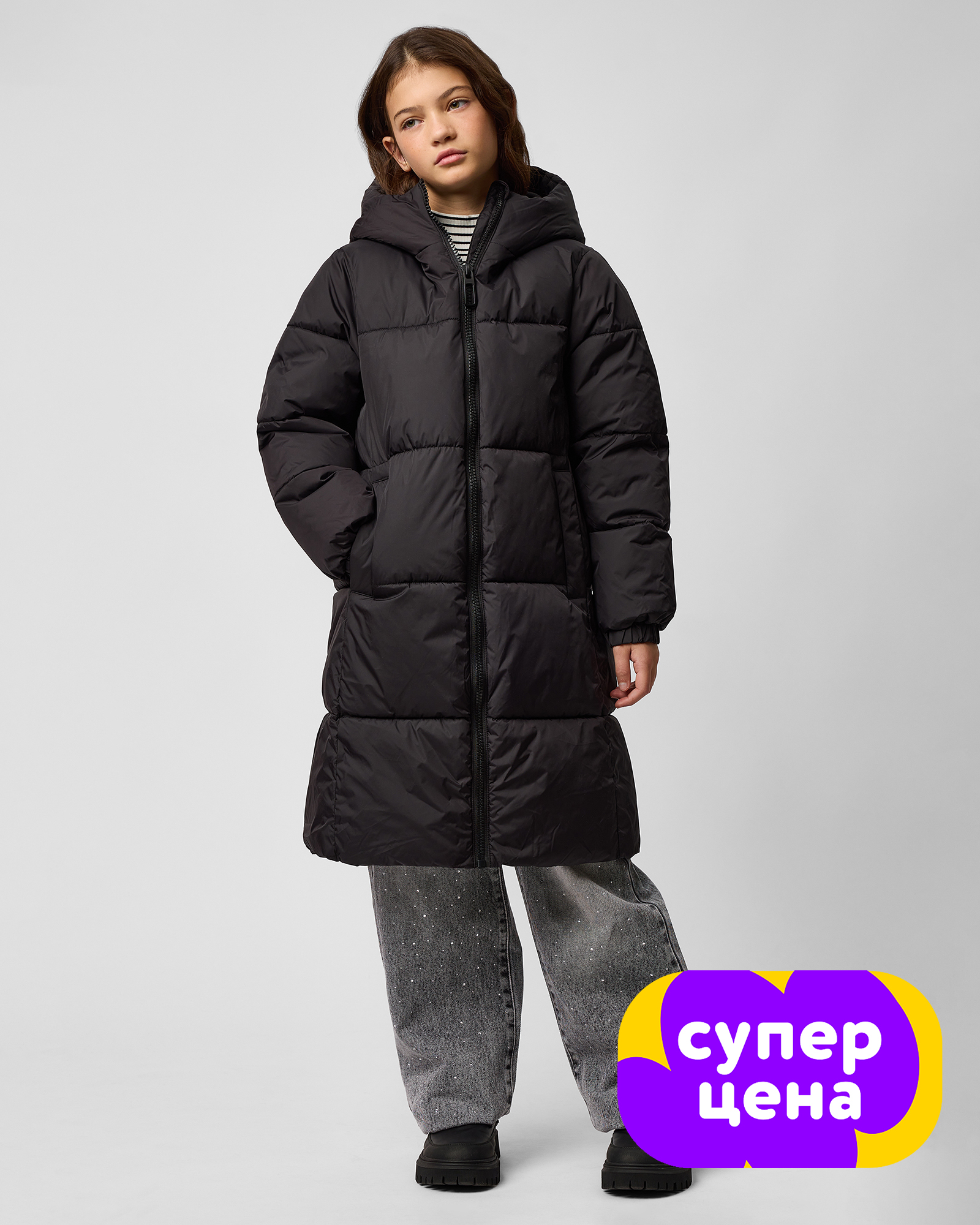 Пальто Futurino W25FU3-G665tg-99 - фото 1