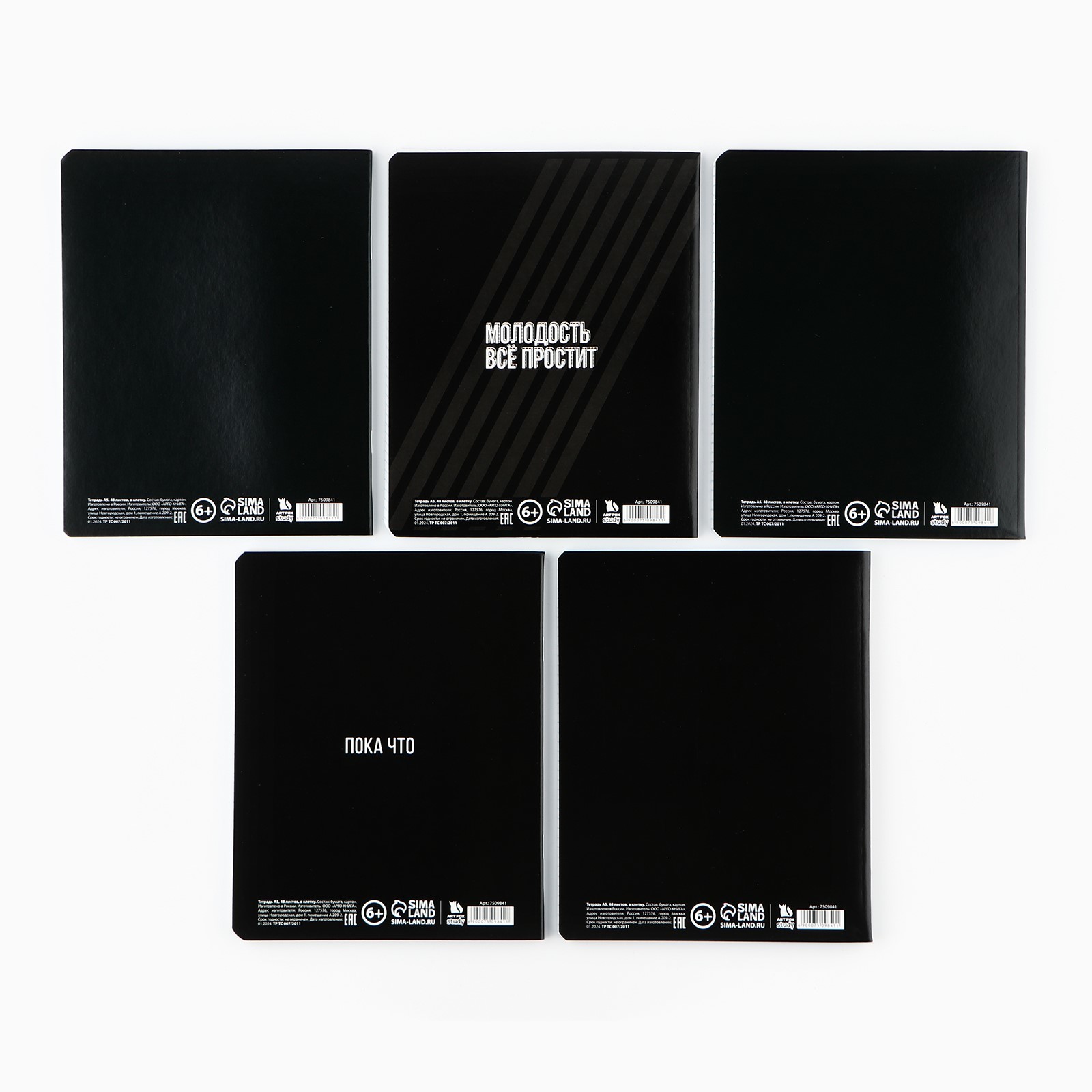 Тетрадь ArtFox STUDY клетка - фото 7