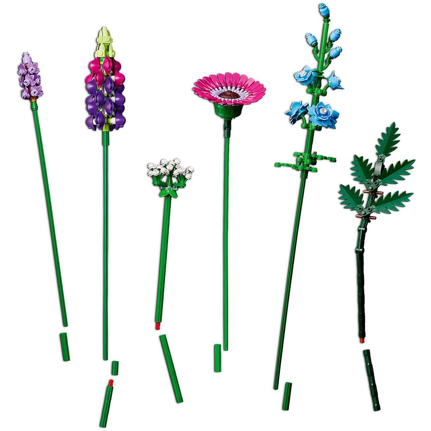 Конструктор LEGO Icons Wildflower Bouquet - фото 7