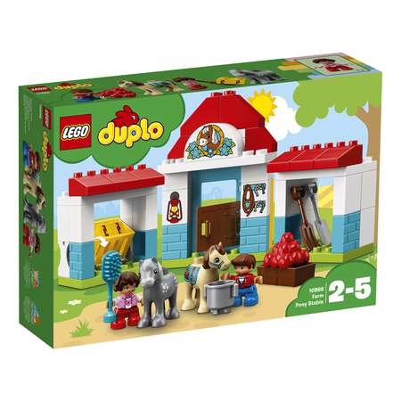 Конструктор LEGO DUPLO Конюшня на ферме блочный