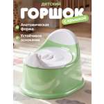 Горшок Компания Друзей салатовый зеленый