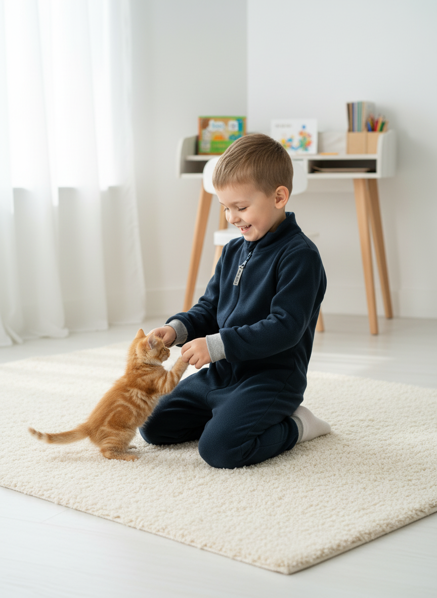 Комбинезон Утенок 279г(ш) т.синий - фото 1