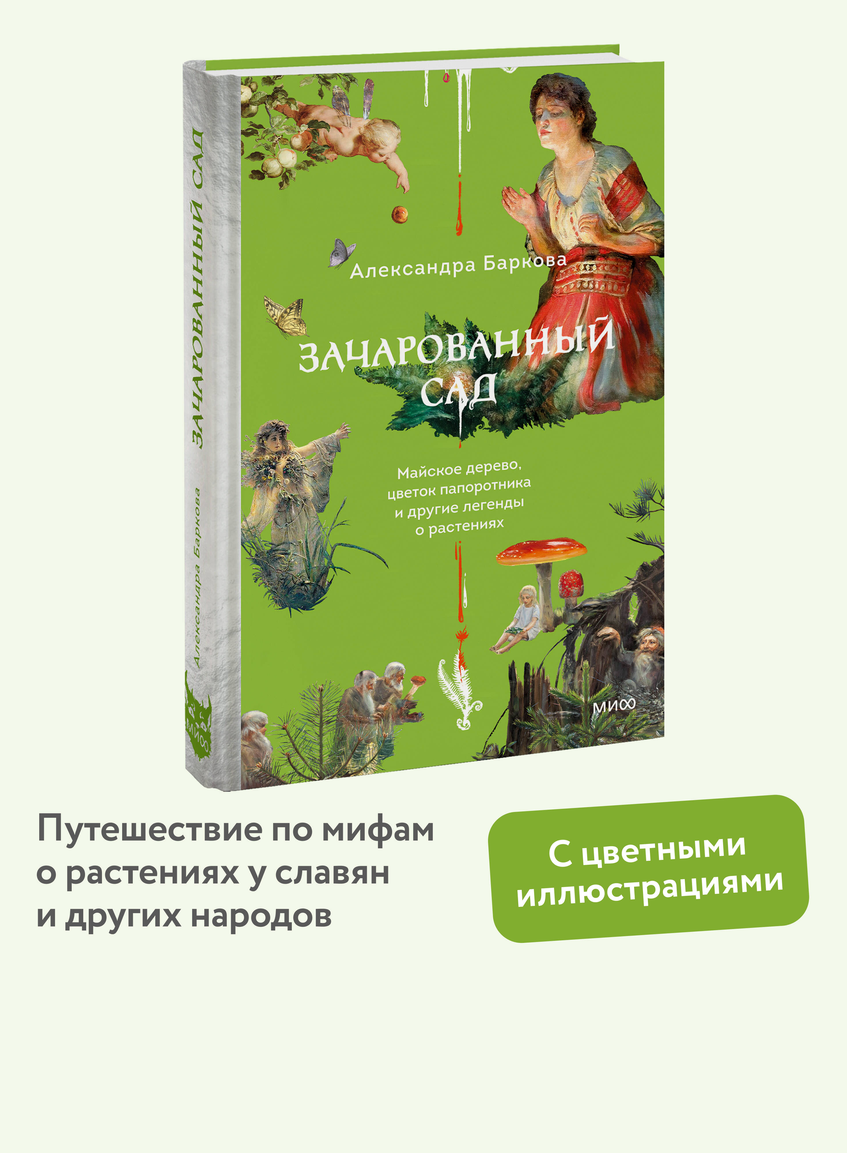 Книга МИФ Зачарованный сад. Майское дерево, цветок папоротника и другие легенды - фото 1