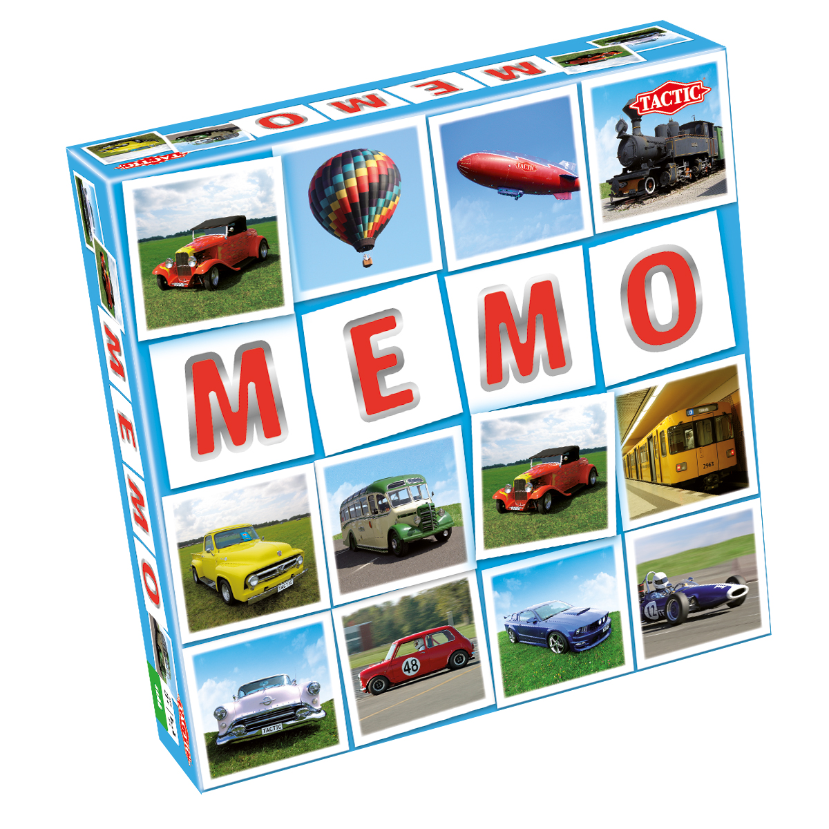 Настольная игра Tactic Games Мемо транспорт 2 - фото 1