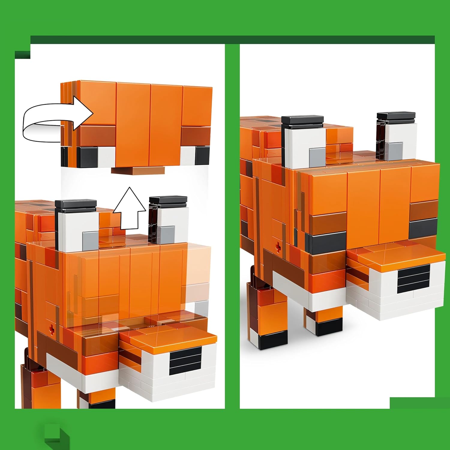 Конструктор LEGO Minecraft Лиса 497 дет. - фото 4