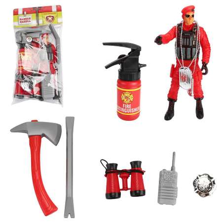 Игрушка Abtoys Пожарный (экипировка, инструменты)