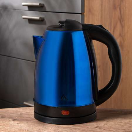 Чайник Luazon Home электрический LSK-1804 металл 1.8 л 1500 Вт синий