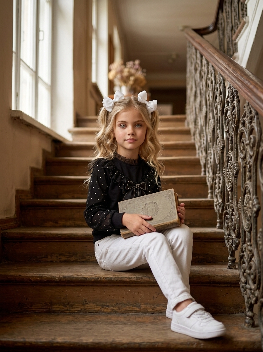 Блузка KATARINAKIDS БлузЧерн - фото 15