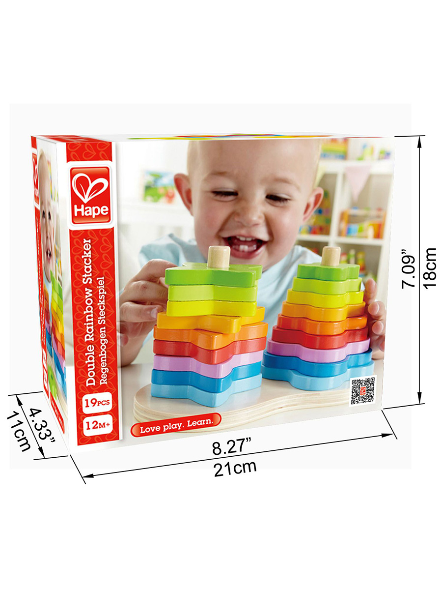 Игрушка Hape пирамидка - фото 8