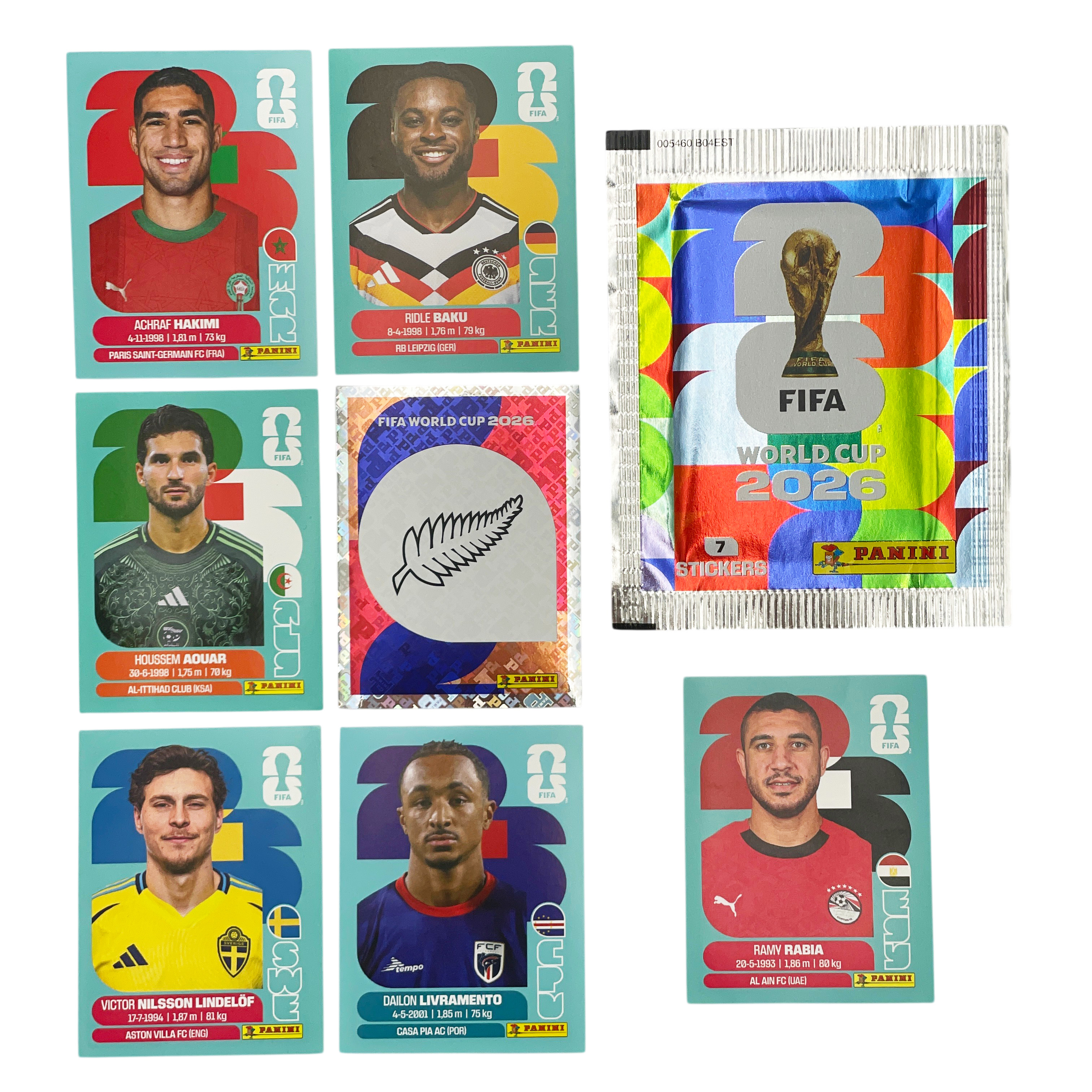 Наклейки Panini WORLD CUP 2026 112 шт. - фото 13