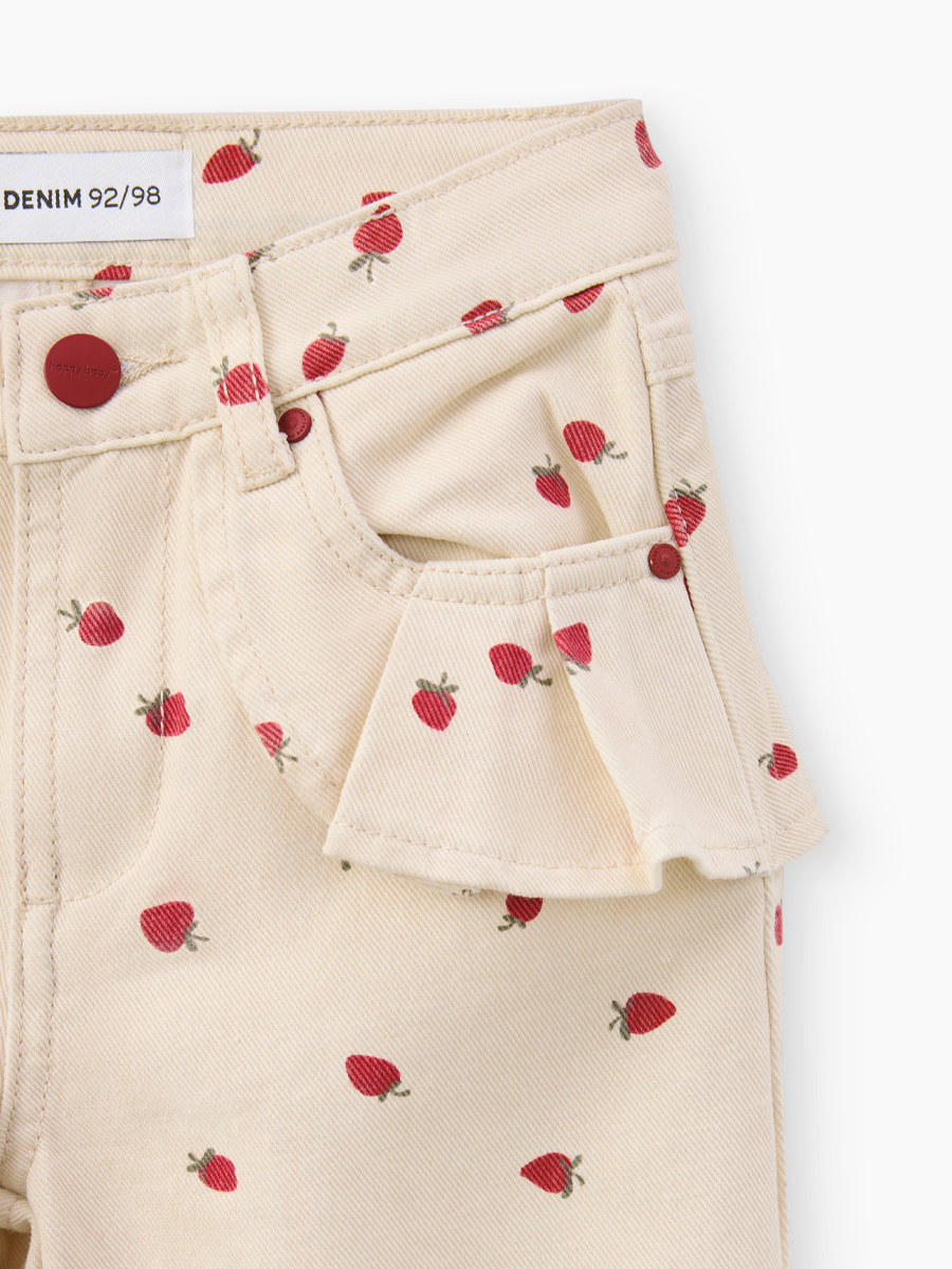 Джинсы Happy Baby 88651-1_milky - фото 3