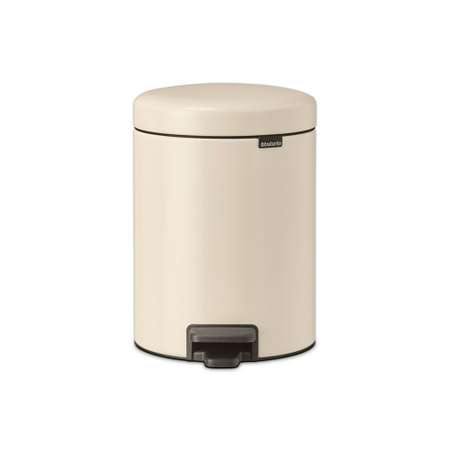 Бак мусорный Brabantia NewIcon с педалью бежевый 5л 149900