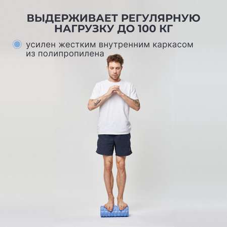 Набор массажных роликов Dare to Dreams рифленый и гладкий
