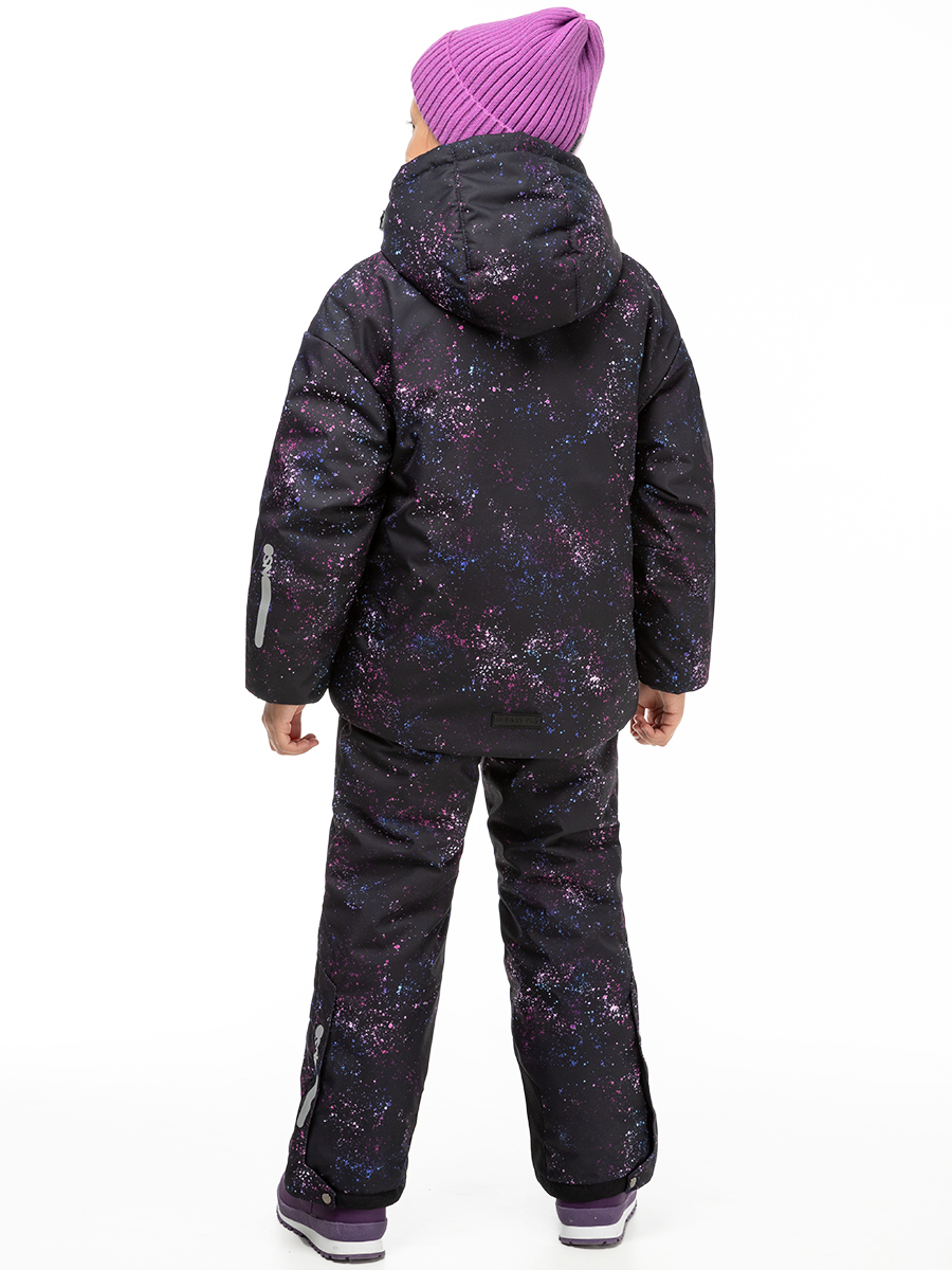 Костюм NIKASTYLE 7з6024 черный/фуксия - фото 6