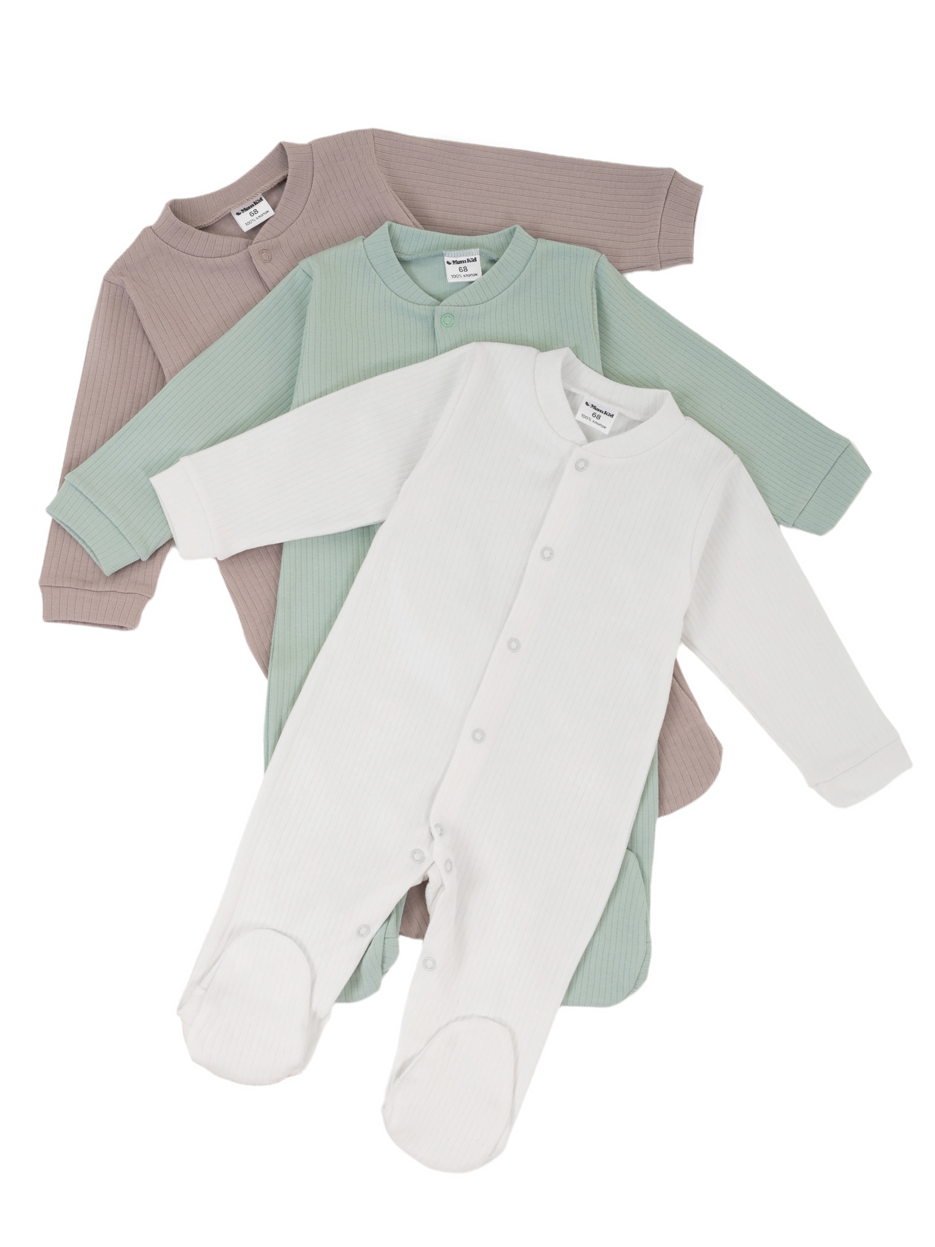 Комбинезон 3 шт MomKid N-MinkyV-2 - фото 1
