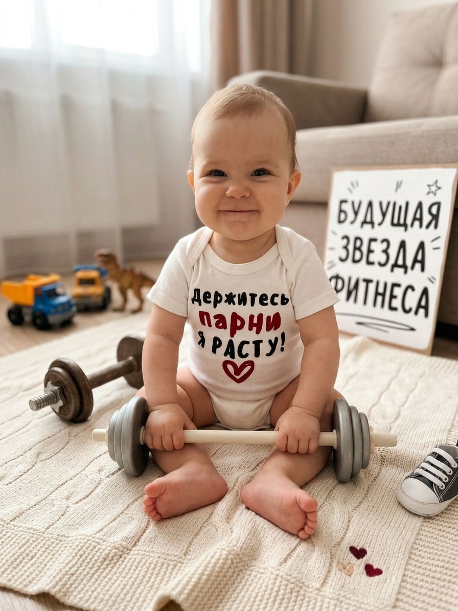 Боди BeeKIDzzZ БКЗ-И-Б1_держитесь парни - фото 6