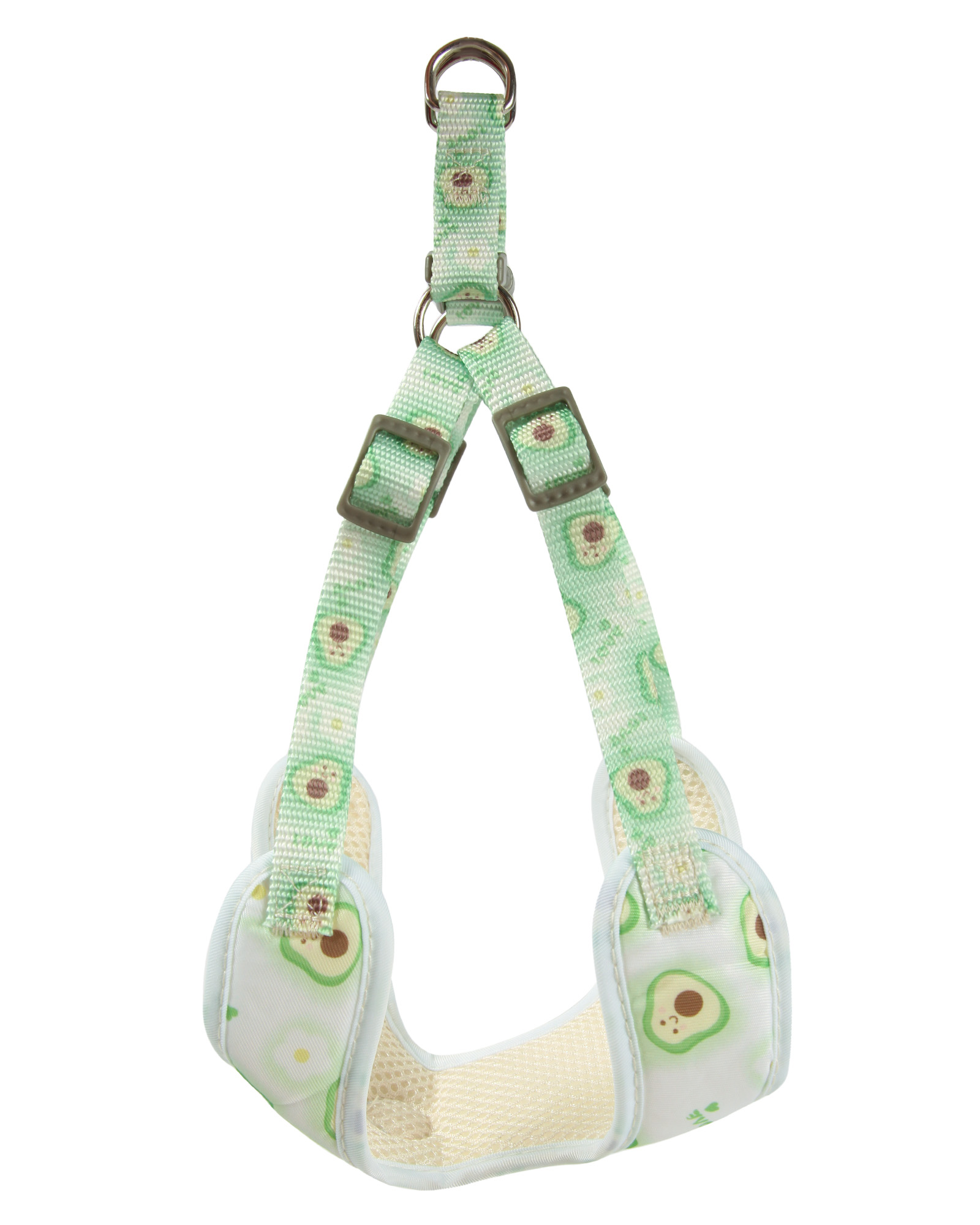 Шлейка-жилетка для собак средних пород Barbaks Авокадо M 1.5*49-57см - фото 2