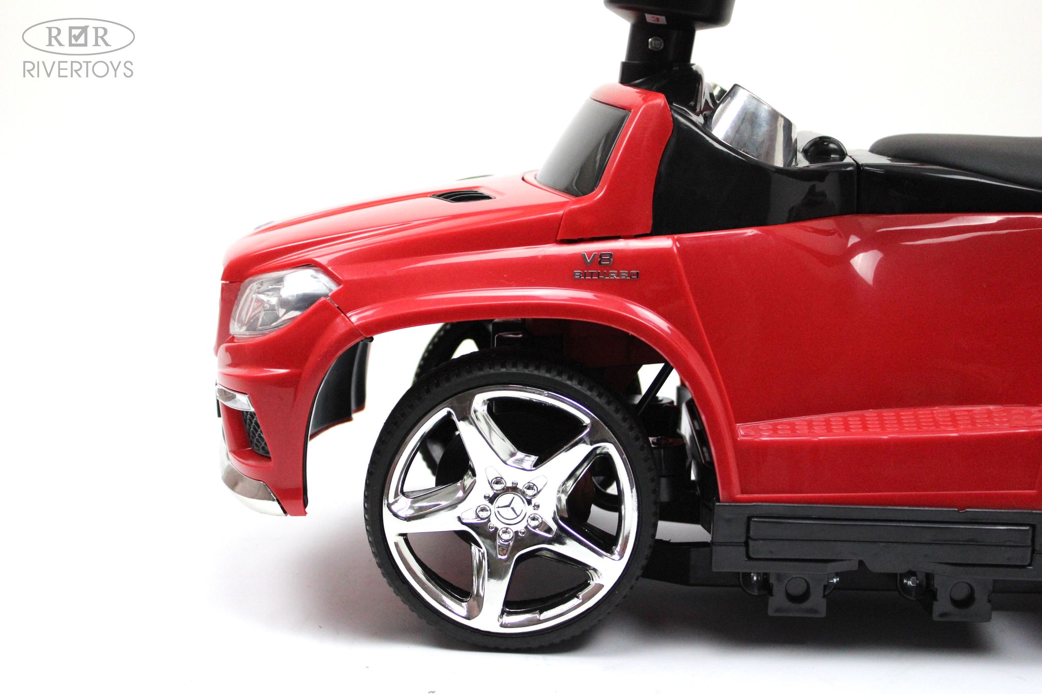 Электромобиль RIVERTOYS Mercedes A888AA-H-RED - фото 24