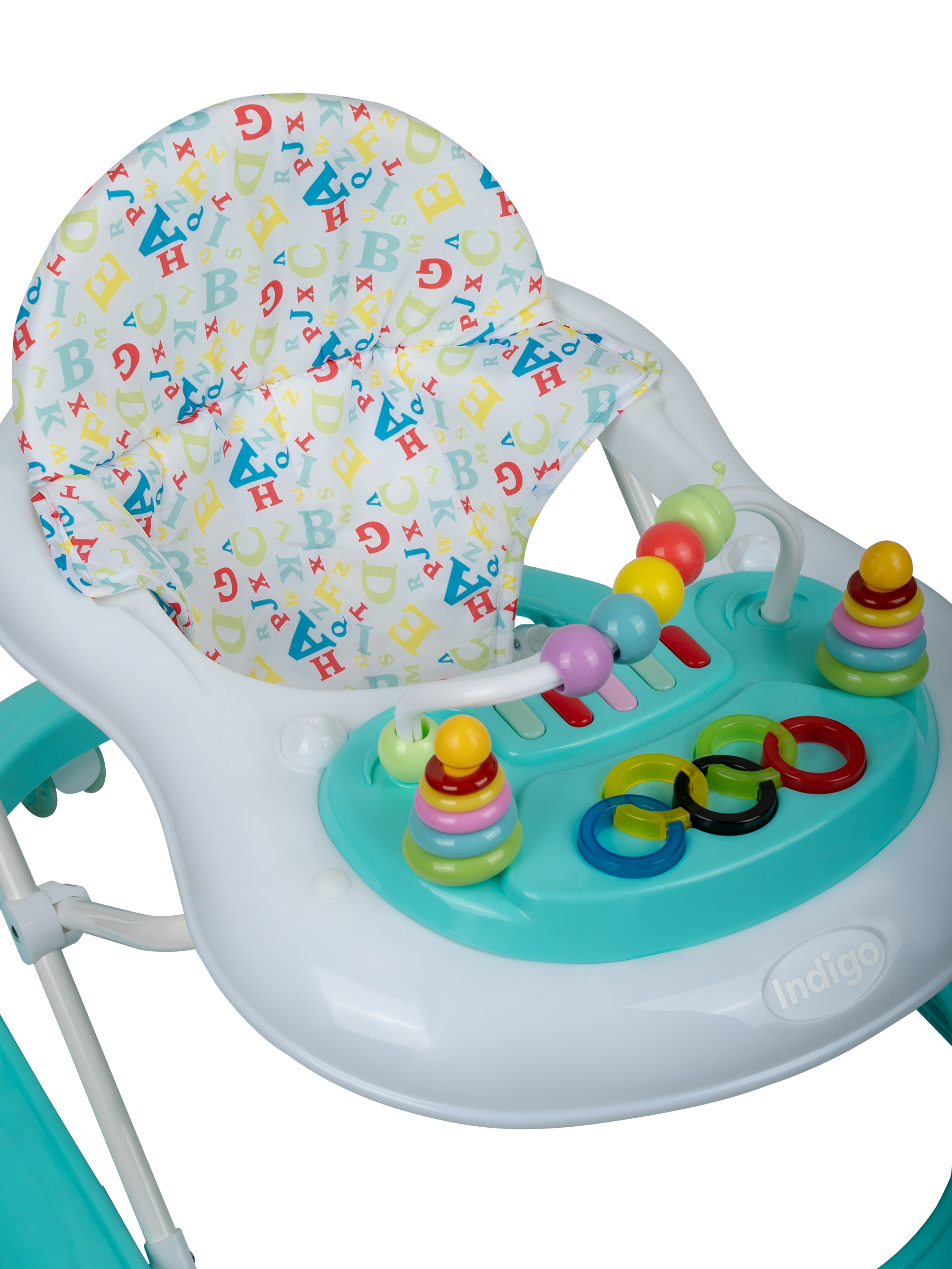 Ходунки Indigo Abc бирюзовый - фото 10