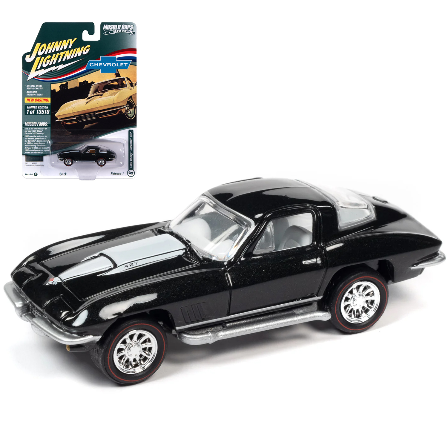 Автомобиль Johnny Lightning 1:64 JLMC029B-R1-N6 - фото 1