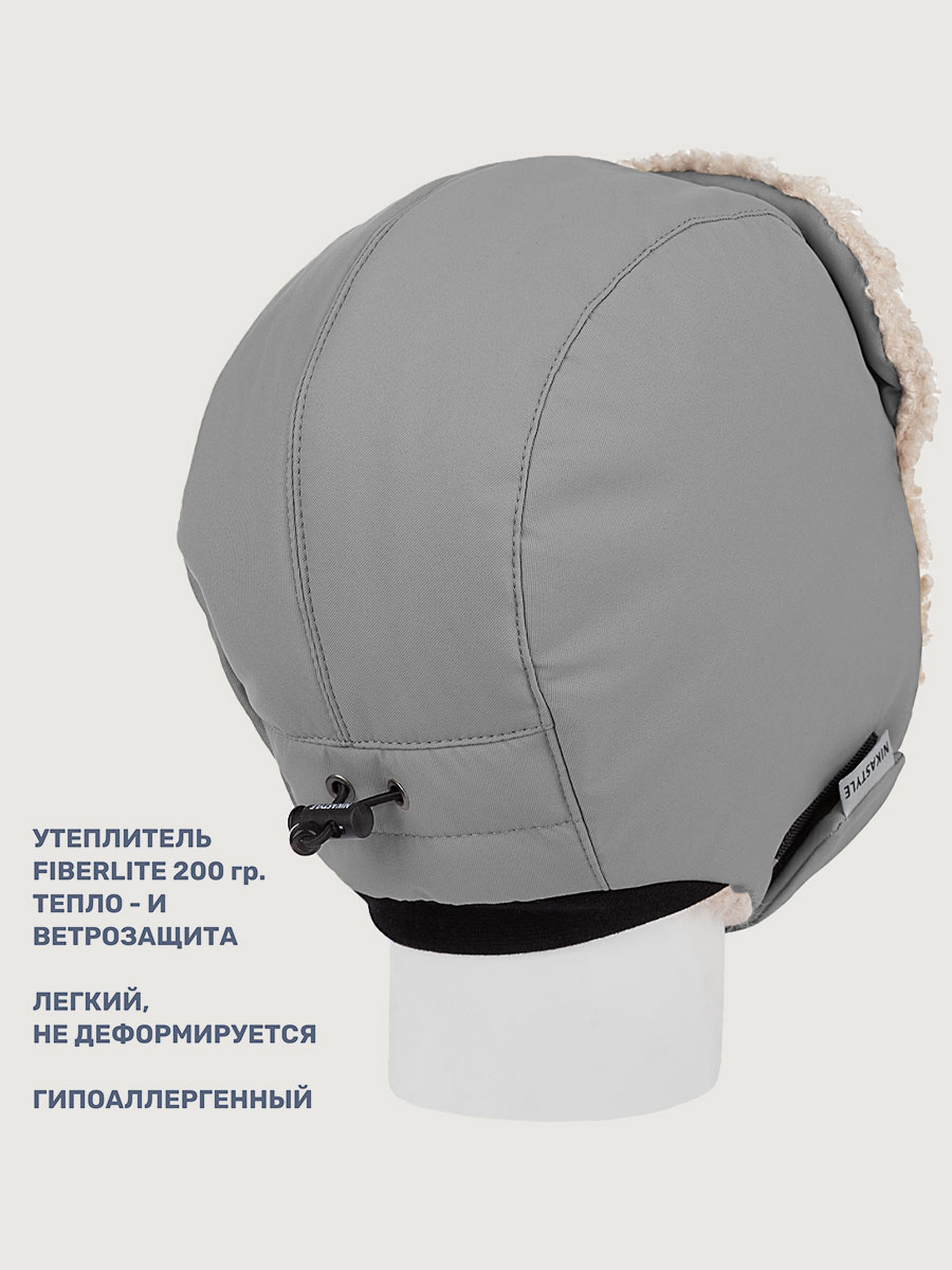 Шапка NIKASTYLE 11з16325 сталь - фото 4