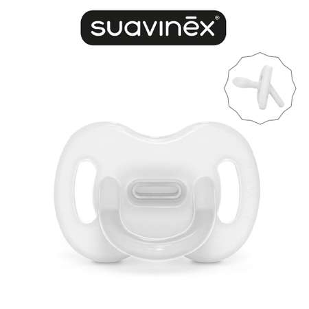 Пустышка Suavinex силикон ортодонтическая от 6 мес.