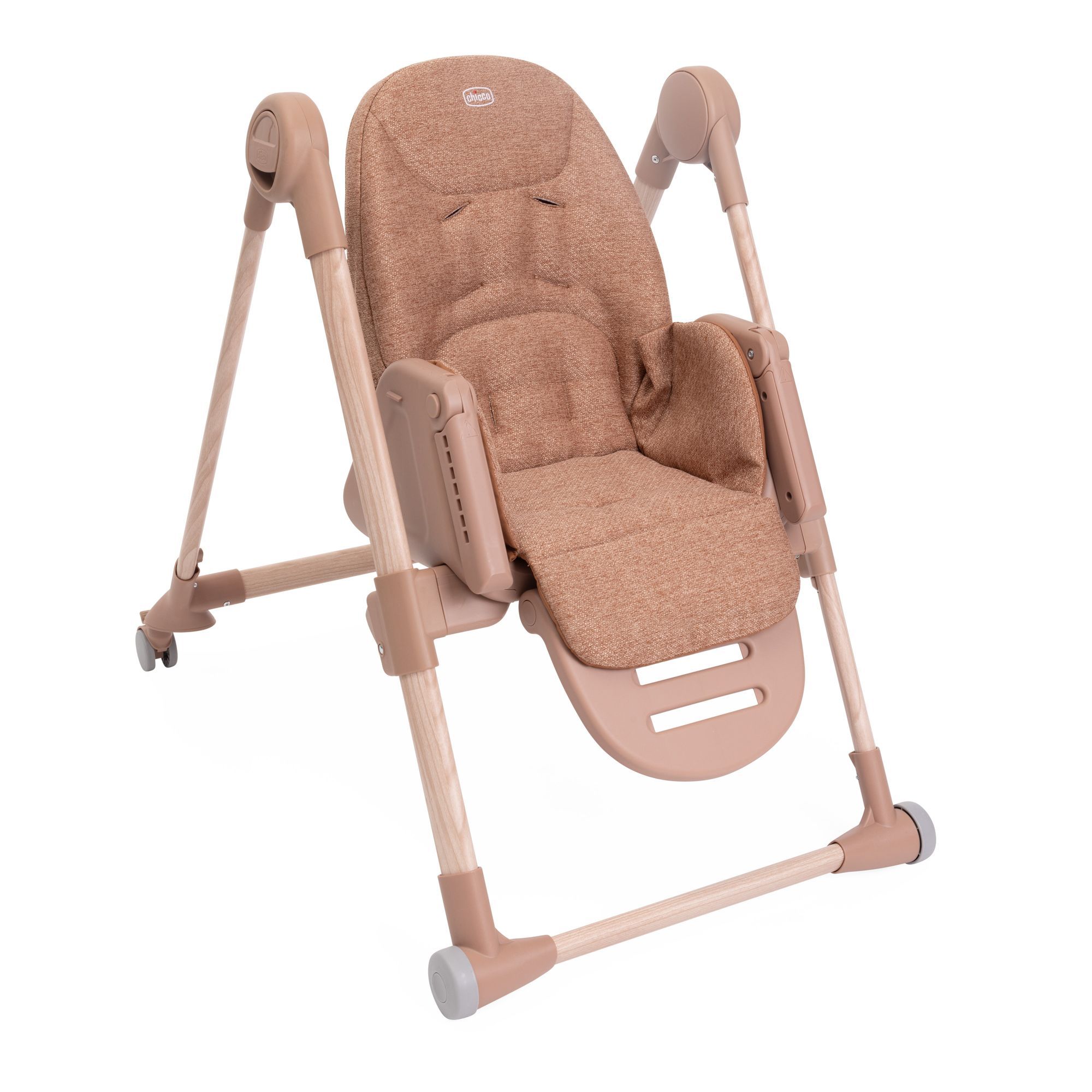 Стульчик для кормления Chicco коричневый - фото 15