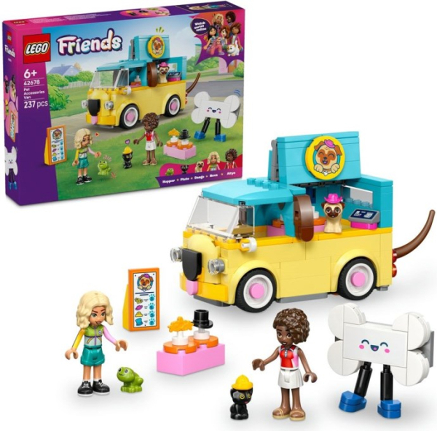 Конструктор LEGO Friends Фургон 237 дет. - фото 1