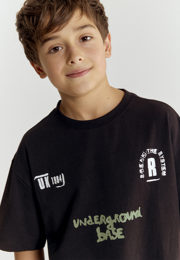 Футболка artie W25K04FDK-1347M/Черный - фото 5